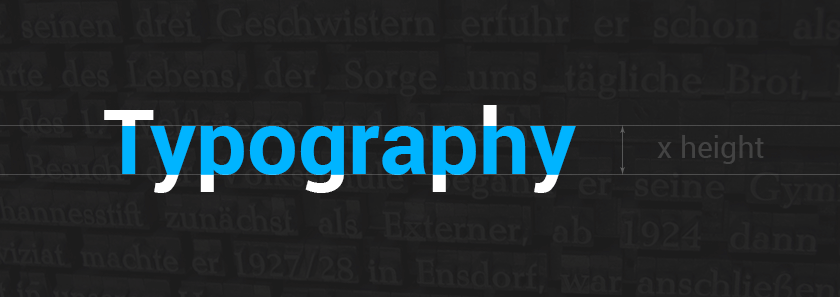 Typography x-height