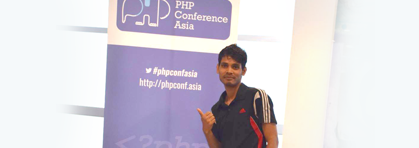 Lincoln Islam, Founder of CodeRex, at PHP Conference Asia 2016