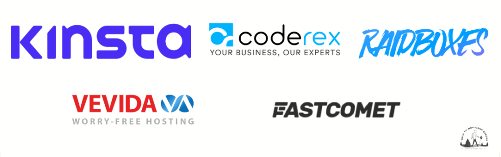 Major Sponsors of Walk to WordCamp EU