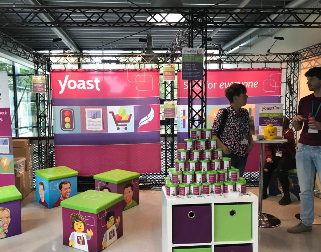 Yoast Stall - WordCamp Europe 2019