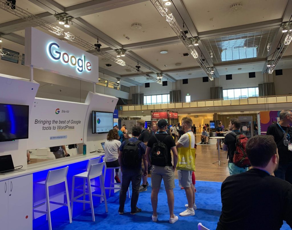 Google Stall – WordCamp Europe 2019